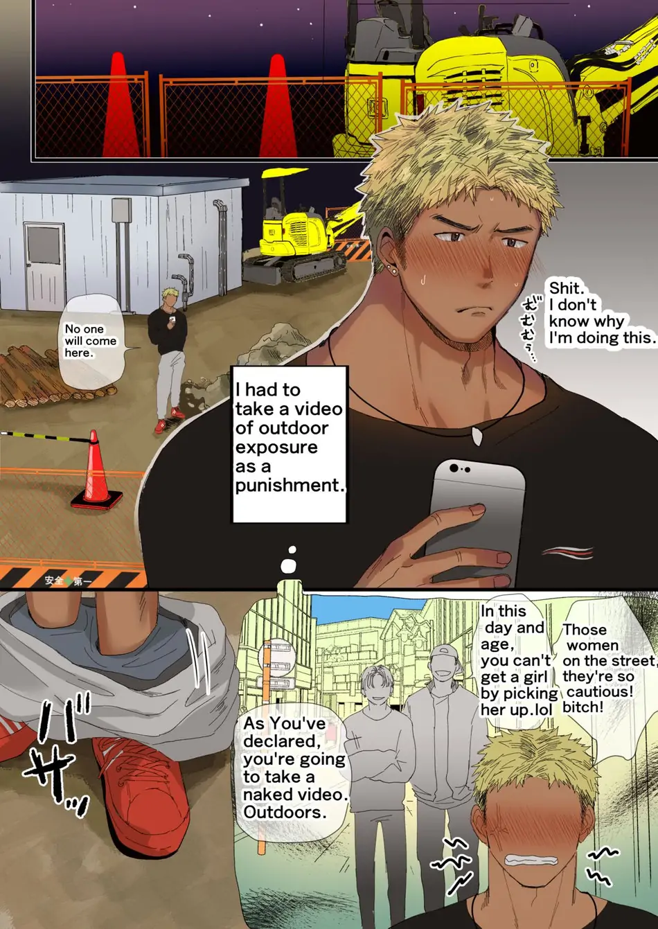 An Orgy Manga About Blondes And Construction Workers-oneshot